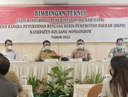 Pemkab dan DPRD Bolmong Gelar Bimtek SIPD Penyusunan RKPD Tahun 2022
