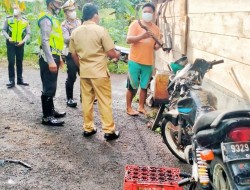 Satlantas Polres Bitung Sosialisasi Kamseltibcar Lantas di Kelurahan Tertib Berlalulintas