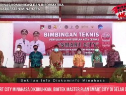 Dewan Smart City Dikukuhkan, Bimtek Master Plan Digelar di Minahasa