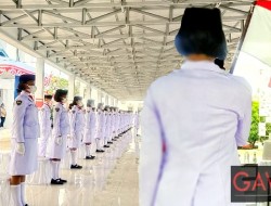 Wakil Walikota Bitung Kuhkuhkan 48 Orang Paskibraka Tahun 2021