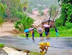 Sejumlah Desa di Kecamatan Sangtombolang Dilanda Banjir