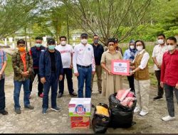 Yasti Terima Bantuan dari Bupati Sitaro untuk Korban Bencana