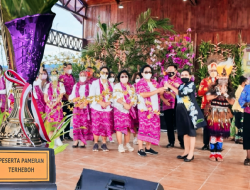 TP-PKK Kota Bitung Sabet 3 Penghargaan di Papua Orchid Show 2021