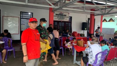 Bencana Terjang Siau, Ketua DPRD Sitaro Turun Langsung Bantu Warga