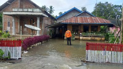 Hujan Lebat, Ratusan Rumah di Dua Kecamatan Wilayah Dumoga Terdampak Banjir