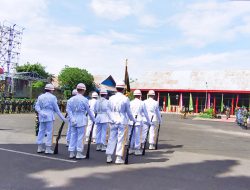 Hari Infanteri ke-74 Ratusan Personil TNI Padati Lapangan Kantor Walikota Bitung
