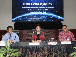 Buka High Level Meeting, Bupati Sitaro Apresiasi Bank Indonesia Bantu Kendalikan Inflasi Daerah