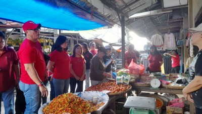 TPID Minahasa Sidak Pasar Tondano dan Sonder