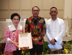 Pj Bupati Sangihe dr Rinny Tamuntuan Tandatangani Pakta Integritas RDTR