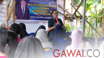 Puluhan Warga Hadir di Reses Anggota DPRD Bitung, Ramlan Irfan