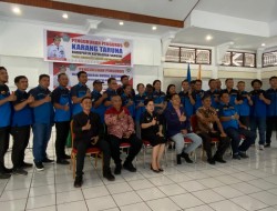 Tamuntuan Resmi Lantik Pengurus Karang Taruna Dan Ikatan PSM Kabupaten Sangihe