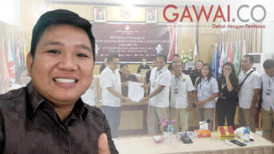 Dokumen Bacaleg Diterima KPU, Randito Maringka: Bersama Besarkan Gerindra Bitung
