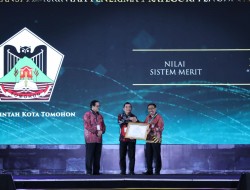 Pemkot Tomohon Terima Penghargaan Anugerah Meritokrasi KASN 2023