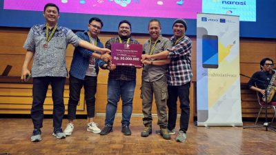 Inovasi Digital Tagih Janji dari Zonautara.com Juara di Election Hackathon 2023 untuk Kategori Media
