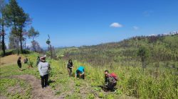 Lestari Bumi Hijau Tanam 1000 Bibit Pohon di Kaki Gunung Soputan Pasca Kebakaran Tahun 2023