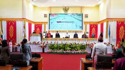 DPRD Bolmong Gelar Paripurna Peringatan HUT Daerah ke-70