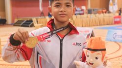 Israel Midras Atlit Manado Sumbang Medali Emas Pertama pada Kejuaraan Nasional Karate di Minahasa Utara
