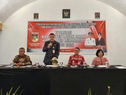 Asisten III Vicky Tanor Kukuhkan Gugus Tugas Kabupaten Layak Anak di Yama Hotel Tondano
