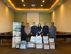 Akibat Erupsi Gunung Ruang, Luwansa Hotel Manado Salurkan Bantuan Kepada Pengungsi Tagulandang di Singkil
