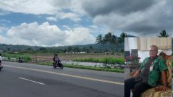 Kadis PTSP Mekry Sondey Sebut Penimbunan Tanah di Lahan Pertanian Jalan Bolefard Tondano Sesuai RDTR