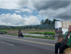 Kadis PTSP Mekry Sondey Sebut Penimbunan Tanah di Lahan Pertanian Jalan Bolefard Tondano Sesuai RDTR