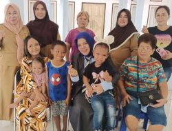 Ibu dan Dua Bocah Viral Asal Dominsil Sementara Tinggal di Rudis Bupati Bolmong