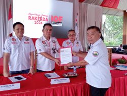 Pengcab Indonesia Off-Road Federation Bitung Bacakan Hasil Rakercab di Rakerda IOF Sulut