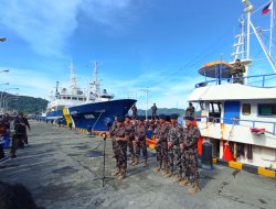 Ancam Ekologi Laut PSDKP Bitung Tangkap 2 Unit Kapal Ikan Asing