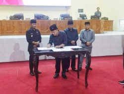 Gelar Paripurna, DPRD Bolmong Tetapkan Persetujuan LPJ APBD 2023