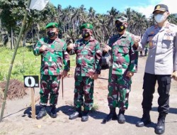 Komitmen TNI dan Pemerintah Wujudkan Kesejahteraan Rakyat Lewat Program TMMD ke-111 Kodim 1310/Bitung