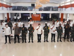 Letjen TNI Wisnoe Prasetija Boedi Lakukan Evaluasi Langsung Pelaksanaan TMMD ke-111 Kodim 1310/Bitung