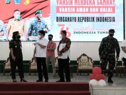 Walikota Andrei Angouw Berharap Target Vaksinasi 270 Ribu Warga Dapat Dicapai