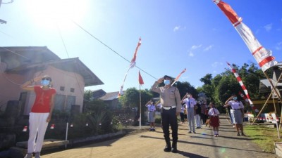 Komunitas OBM Kibarkan Bendera ‘Merah Putih’ Peringati HUT ke-76 RI