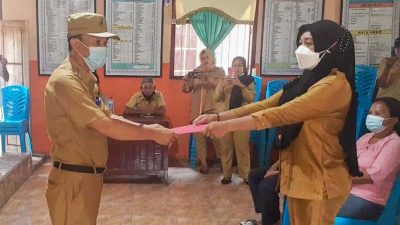 Sangadi Ambang Dua Resmi Ditahan Polres Bolmong