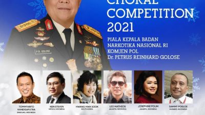 Christmas Choral Competition 2021, Gaungkan Ajakan Jauhi Narkoba