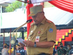 Polda Sulut Laksanakan Gelar Pasukan Operasi Lilin 2021