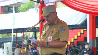 Polda Sulut Laksanakan Gelar Pasukan Operasi Lilin 2021