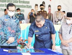 Bupati Bolmut Canangkan Desa Sadar Kerukunan