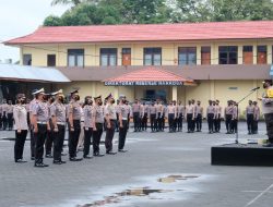 1.011 Personel Polda Sulut dan Polres Jajaran Naik Pangkat