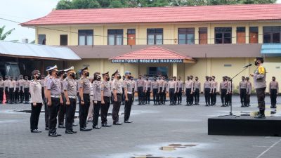 1.011 Personel Polda Sulut dan Polres Jajaran Naik Pangkat