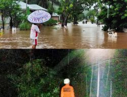 Hujan Deras Serta Angin Kencang Sebabkan Sejumlah Wilayah Banjir dan Tanah Longsor, Bolmong Status Siaga Darurat Bencana