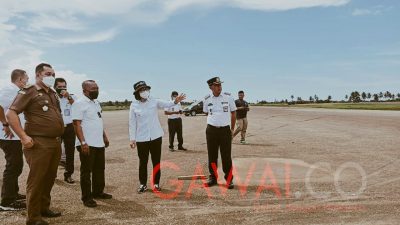 Yasti Sambut Kunjungan Kejagung Tinjau Perkembangan Pembangunan Bandara di Bolmong