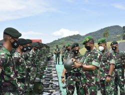 Yonif Raider 712/Wiratama Siap Jaga Perbatasan RI-PNG