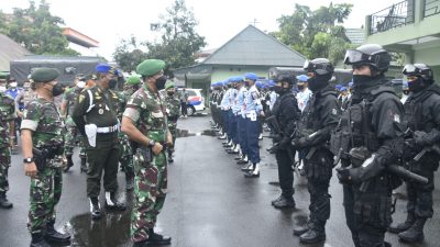 2000 Personil Gabungan TNI-Polri Siap Amankan Kunjungan RI 1