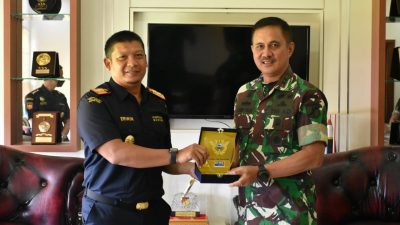 Kodam XIII Merdeka dan Bea Cukai Komitmen Cegah Penyelundupan Perdagangan Ilegal di Sulut