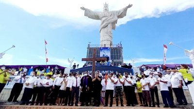 Meriah, Peresmian Paskah Nasional di Talaud Ada Prosesi Jalan Salib