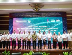 Sekda Bolmong Hadiri High Level Meeting TPID dan TP2DD Sulut 2022