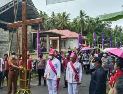 Jelang Paskah Nasional, TNI-Polri Kawal Prosesi Penjemputan dan Penyerahan Salib di Pulau Terluar