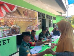TNI Salurkan BTPKLW di Bolmut