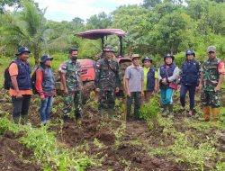 Tingkatkan Sektor Pertanian, Kodim 1312/Talaud dan Pemkab Gotong Royong